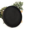 Concrete Round Tray (Black)