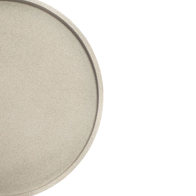 Concrete Round Tray (Natural)