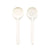 Classic Plating Spoons 2 Large (White)