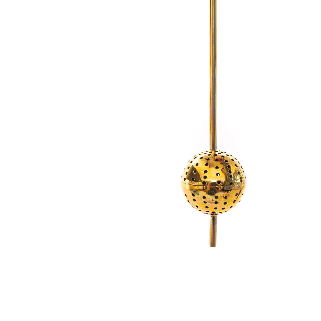 Stem Tea Strainer ( Brass)