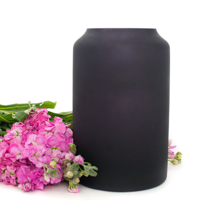 Deco Vase (Black Frost)