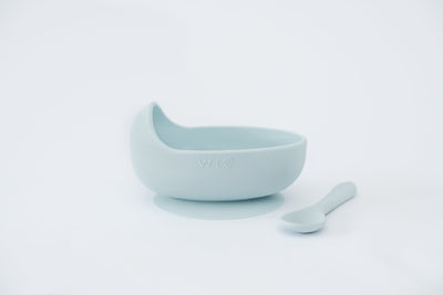 Silicone Bowl (Duck Egg Blue)
