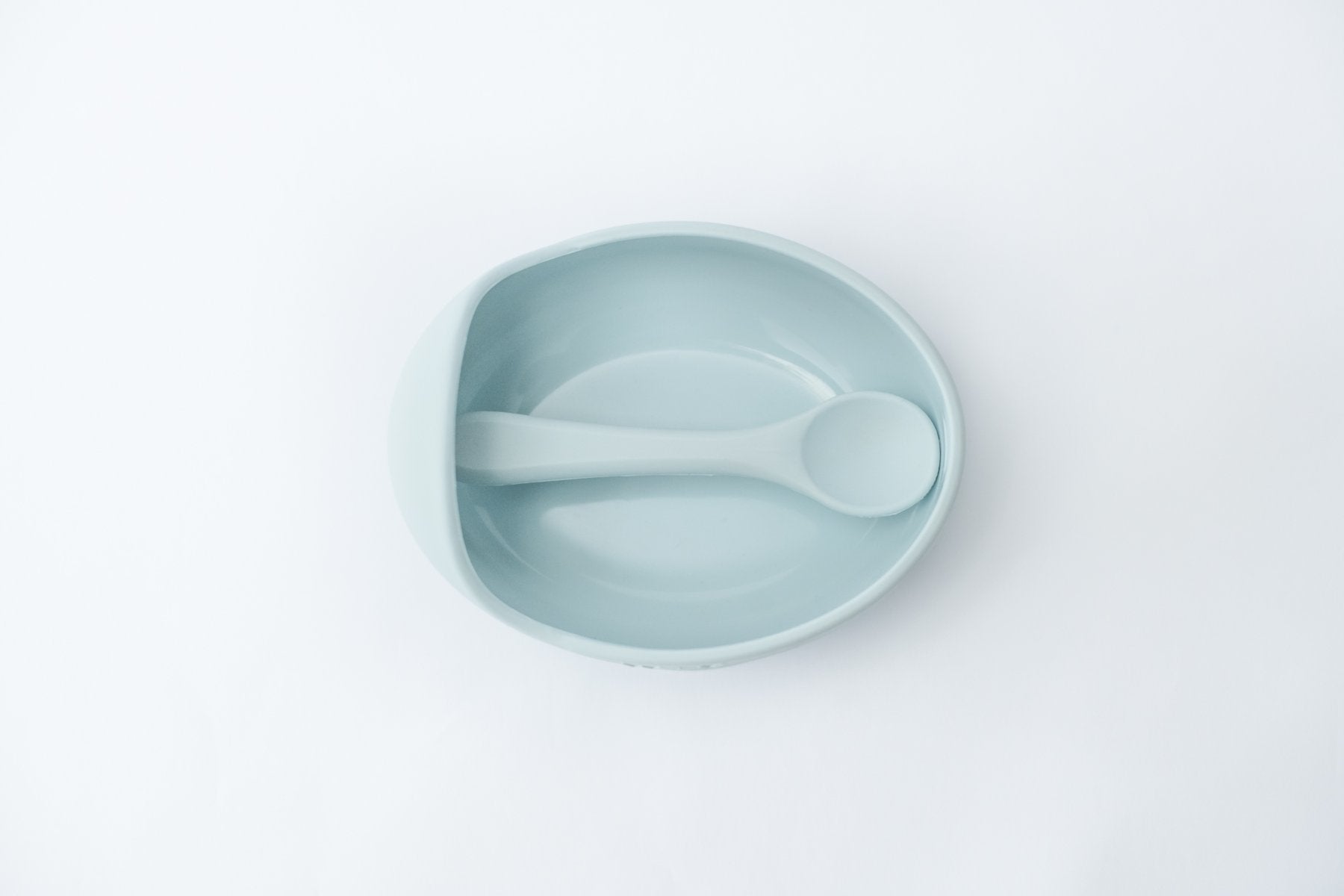 Silicone Bowl (Duck Egg Blue)