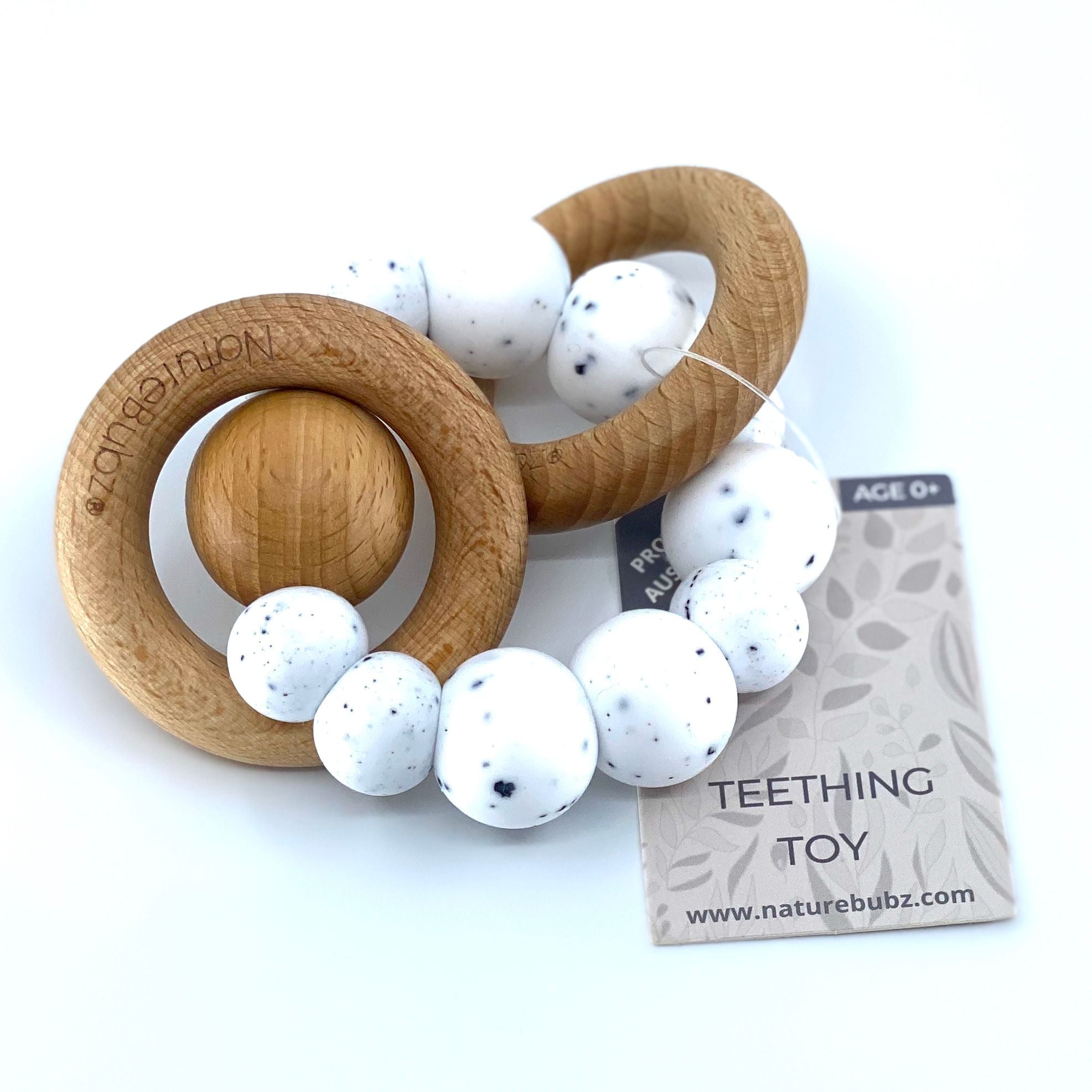 Luna Rattle (White Graphite)