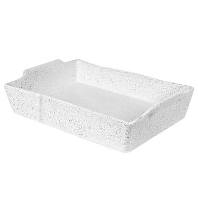 Baker Rectangle (White Granite Feast)