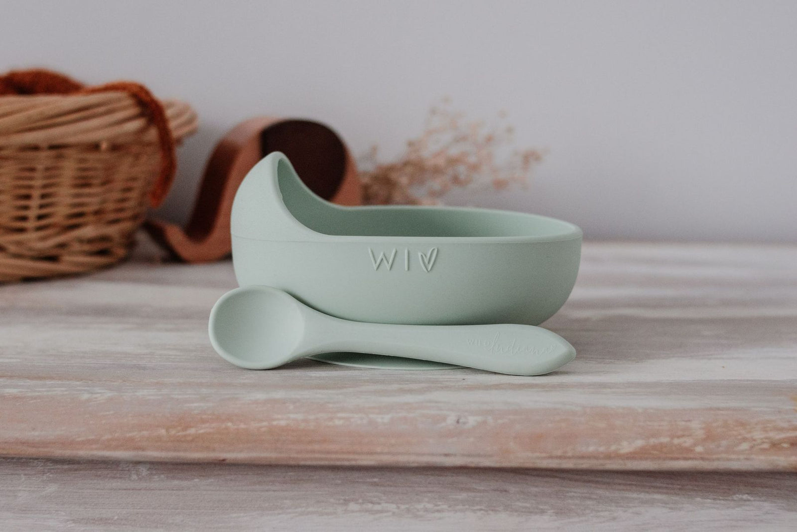 Silicone Bowl (Sage)