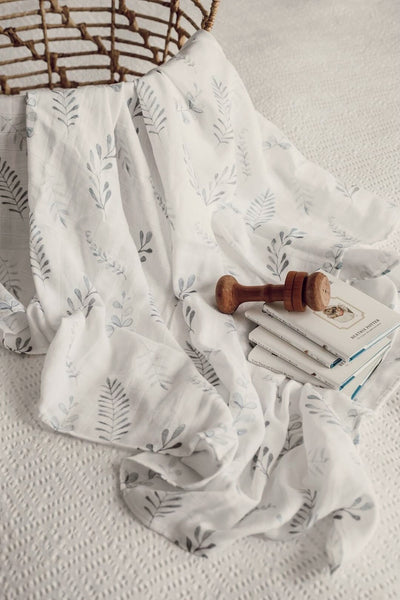 Organic Muslin Wrap (Wild Fern)