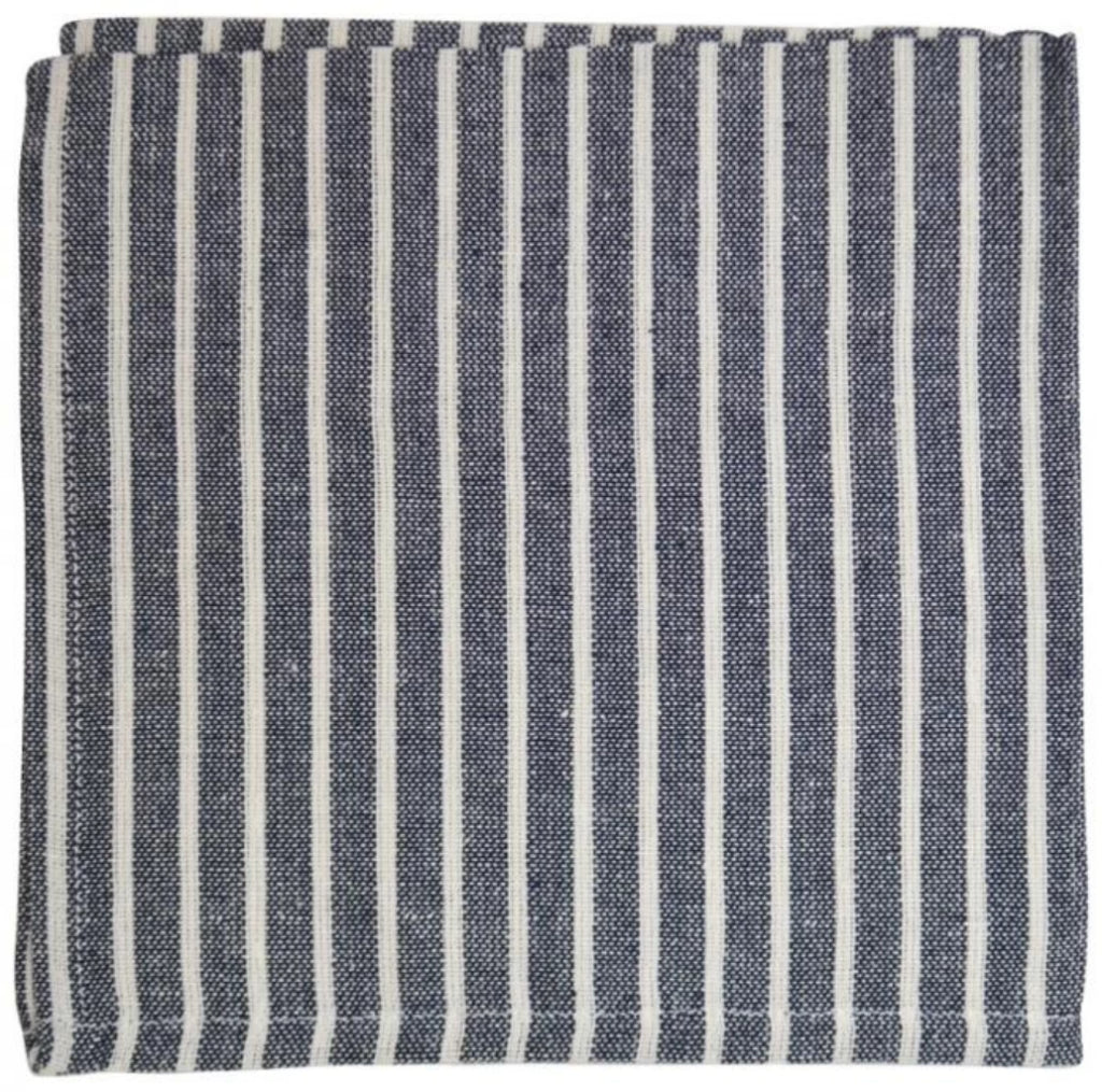 Napkins Set of 4 (Navy & White or Chambray Denim)