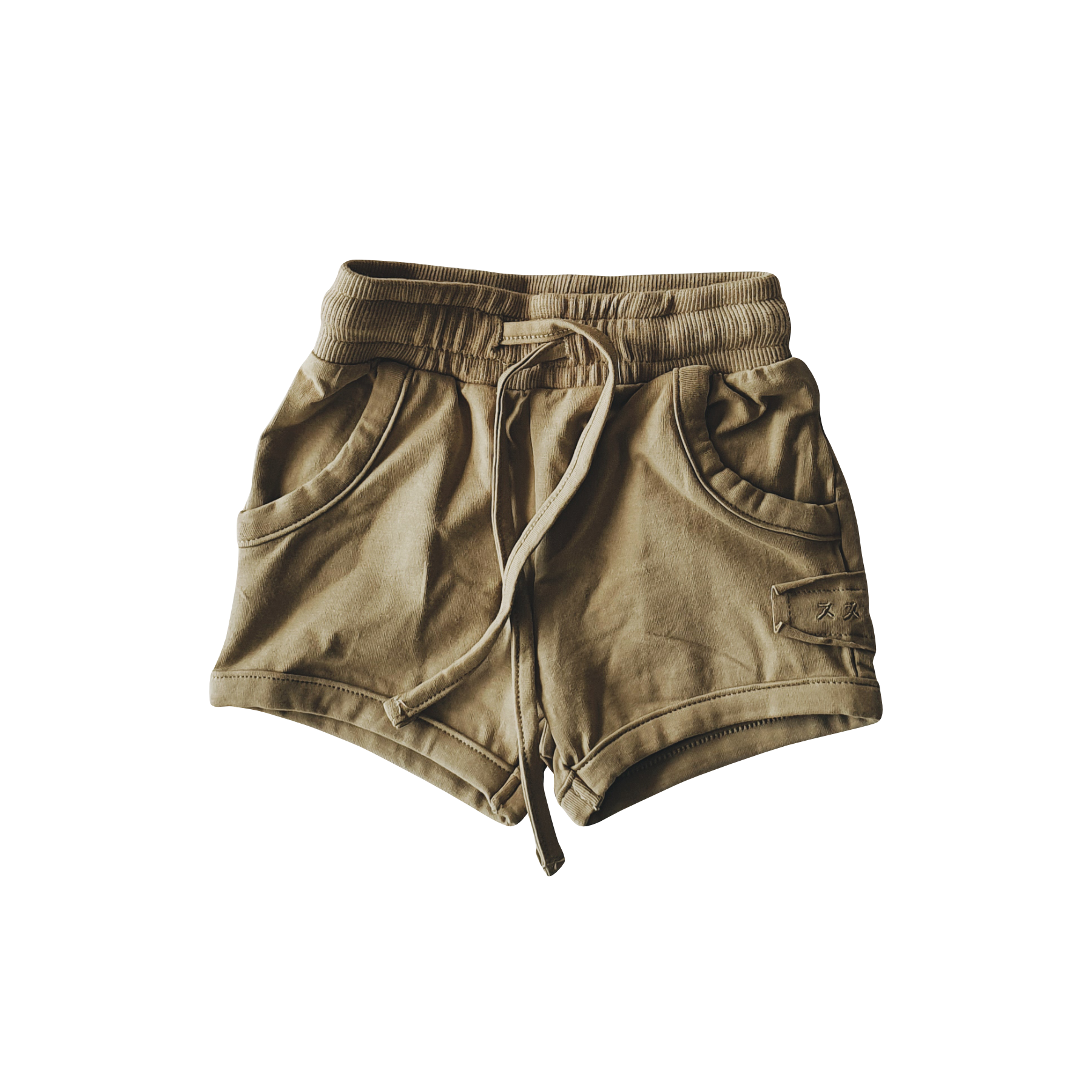 Organic Boxy Shorts (Elm)